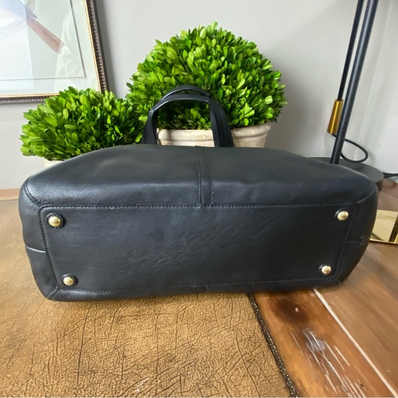 Coach Soho Buckle Satchel Black with Gold Hardware - Picture 7 of 15